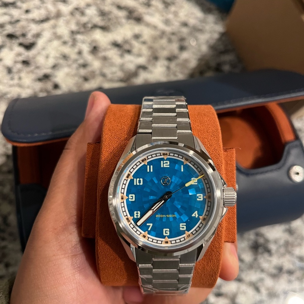 Zelos Swordfish Diver automatic 38mm automatic watch